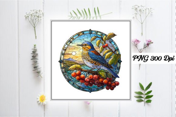 Download Meadowlark Stained Glass PNG Clipart - Art Collection